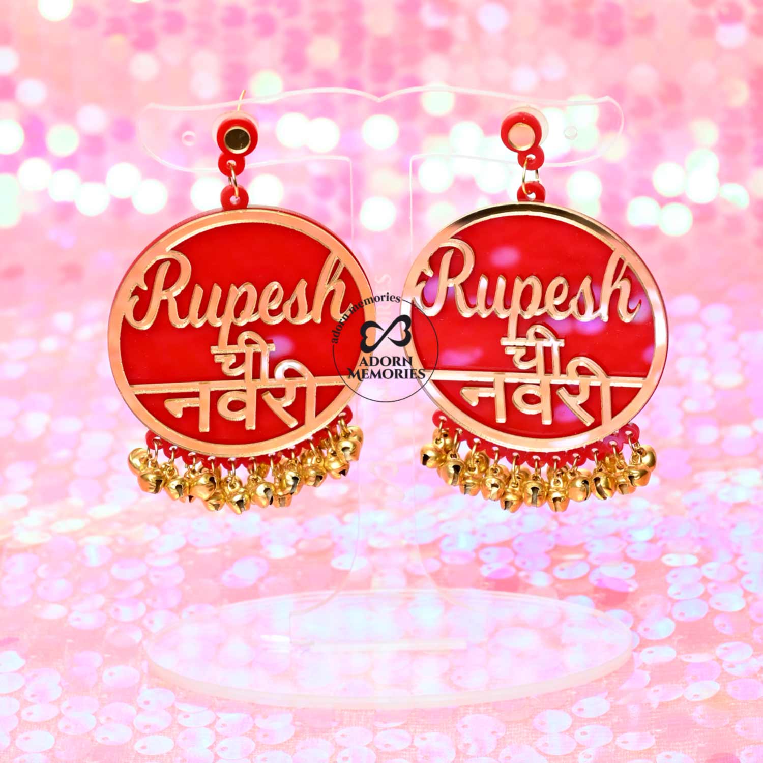 Name store earrings online