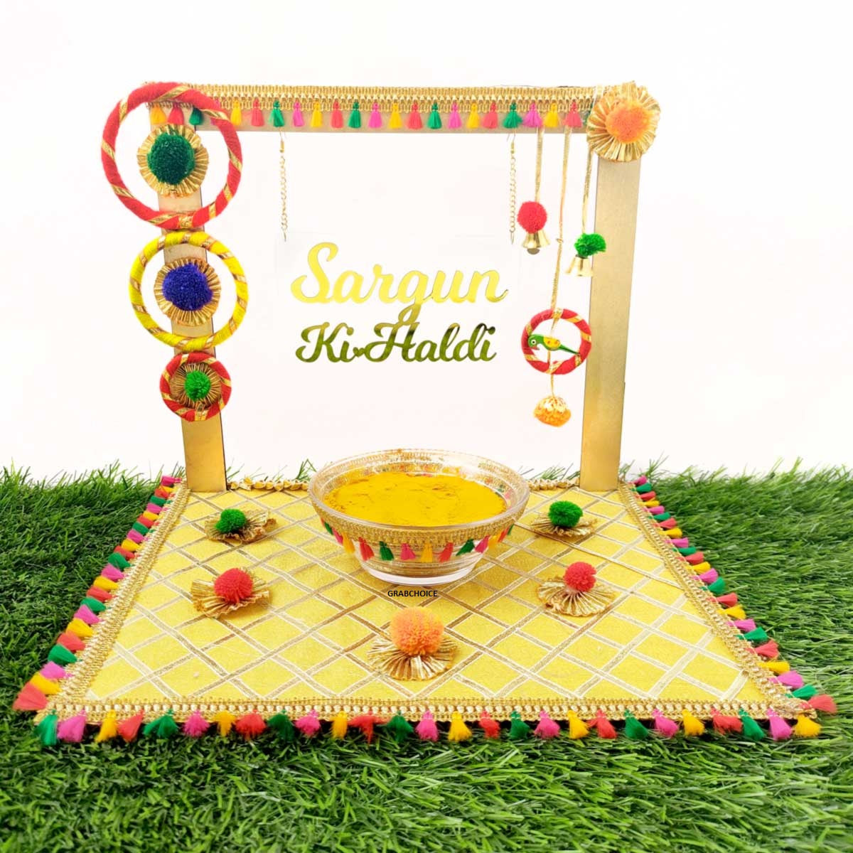 Haldi popular ceremony platter