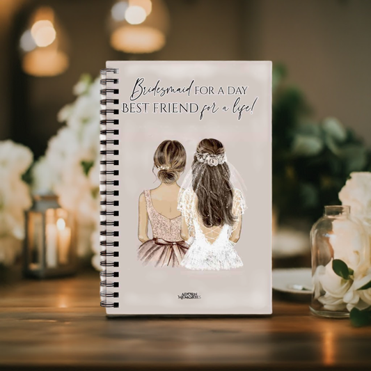 Gift For BridesMaid Notebook Favors