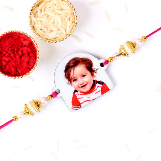 Personalized Latest Rakhi For Brother With Photo