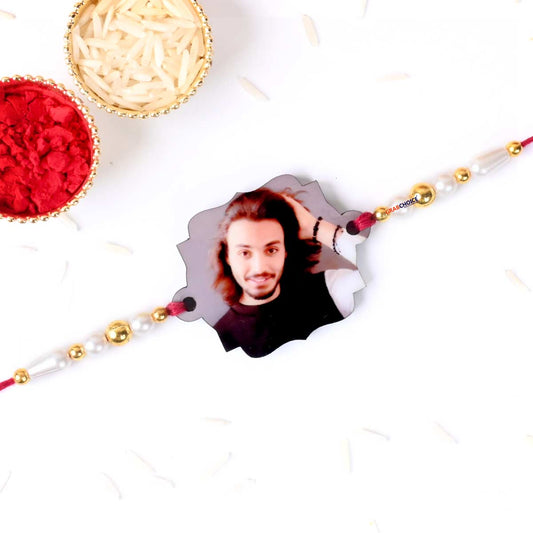 Photo Personalized Unique Rakhi For Brother