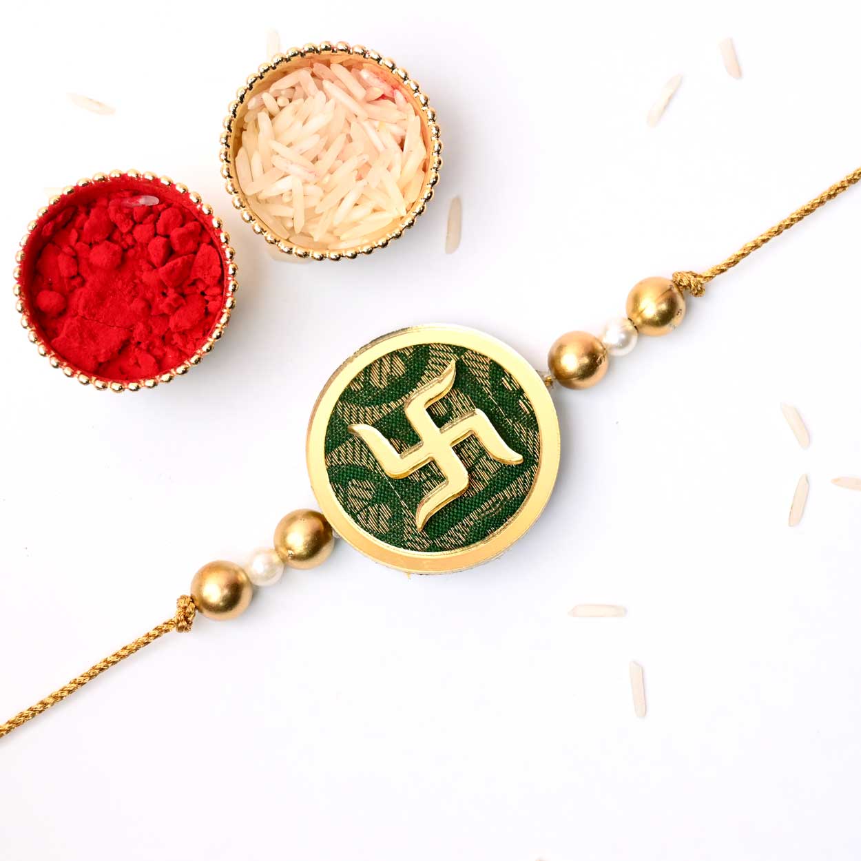 Swastik Rakhi For Brother